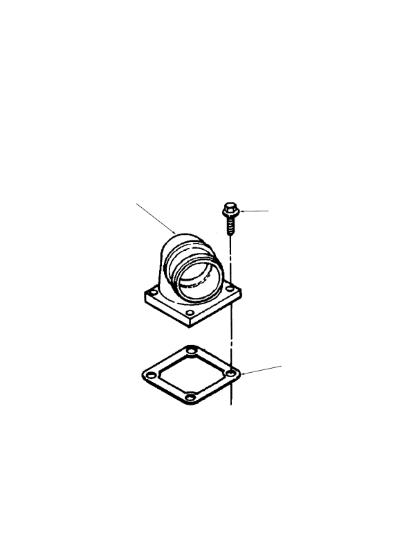 AIR INTAKE CONNECTION TIER II ENGINE