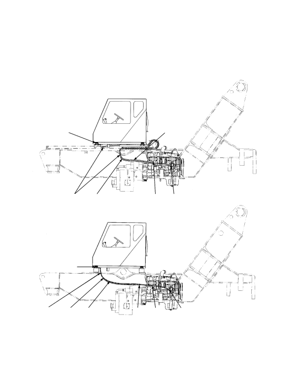 HEATER HOSE ARRANGEMENT (S/N A222E01563Z →)