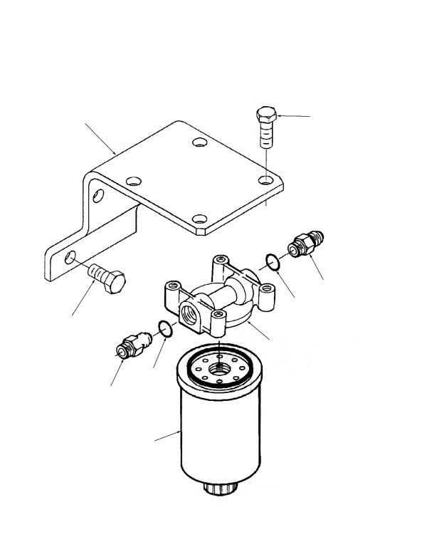 FUEL FILTER TIER II ENGINE