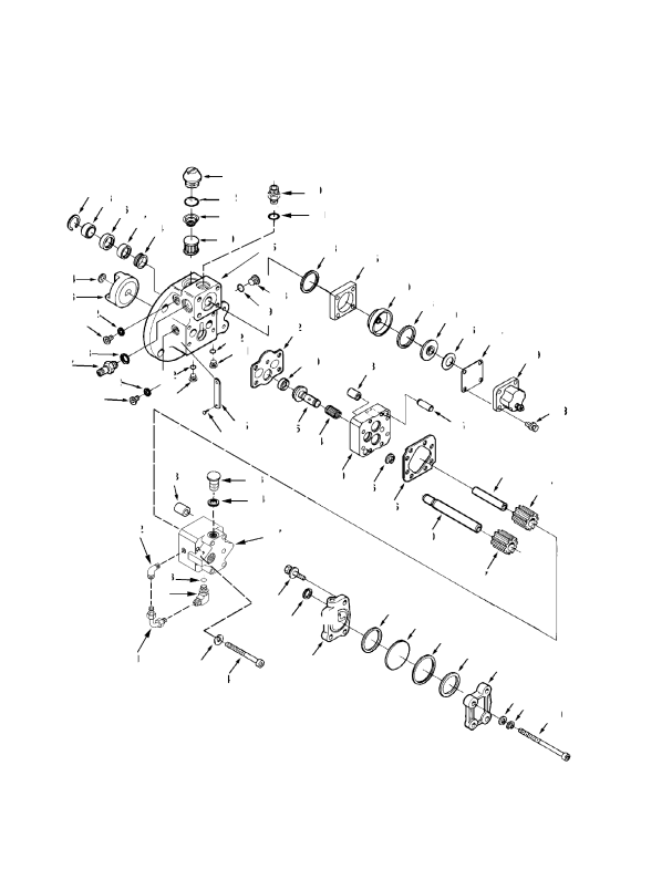 FUEL PUMP ASSEMBLY TIER II ENGINE