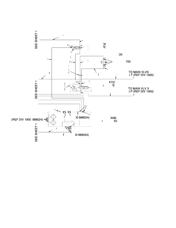 THROTTLE AND BRAKE ARRANGEMENT SHEET 2 OF 2 — TIER II ENGINE (S/N A222E01563Z → EXC. 1564-1565)