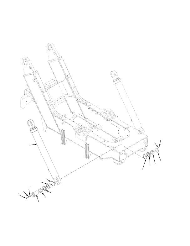 BOOM TILT CYLINDER MOUNT