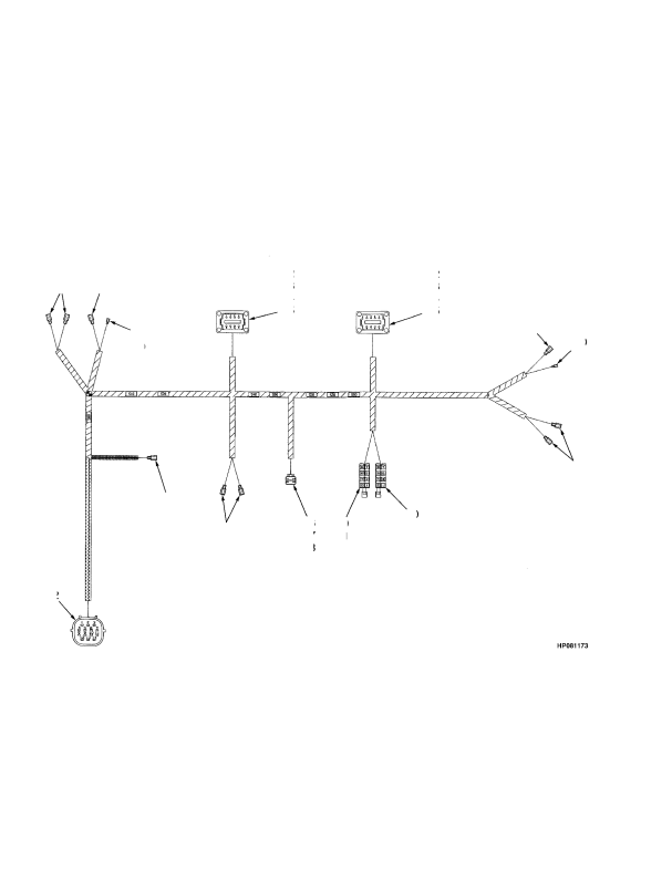 WIRE HARNESS CLOSED CAB