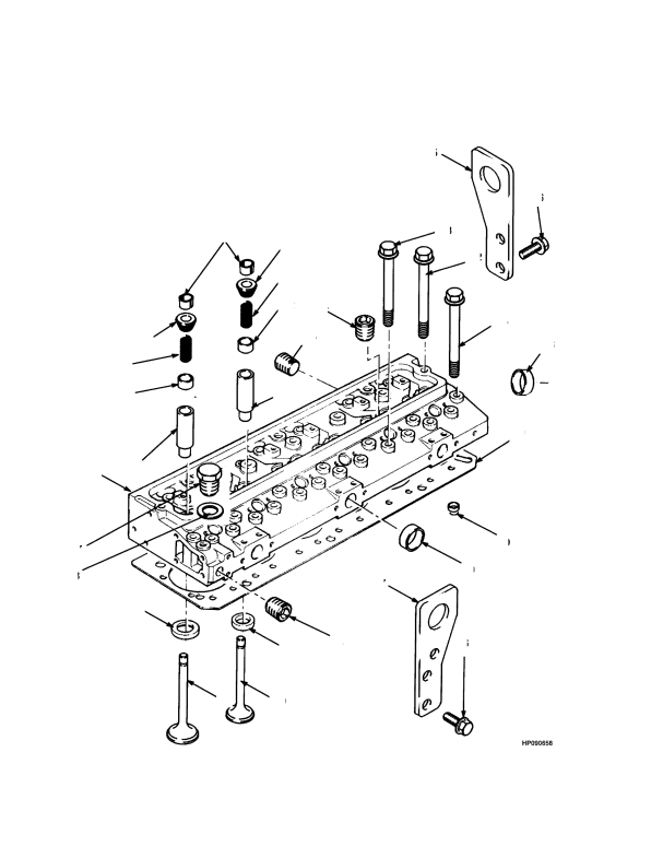 CYLINDER HEAD TIER I ENGINE (-> S/N F007E02450A)