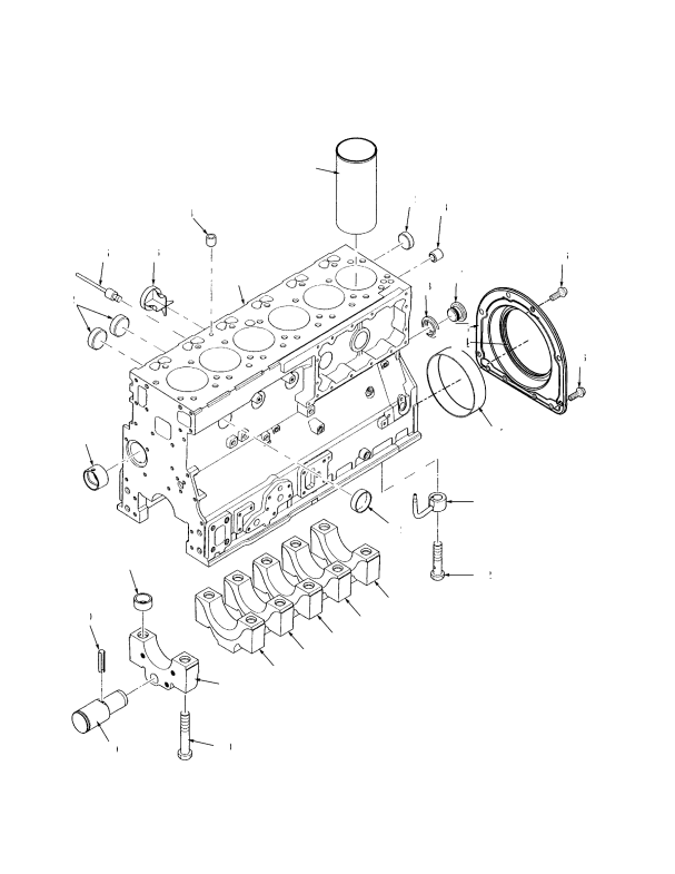 CYLINDER BLOCK TIER II ENGINE