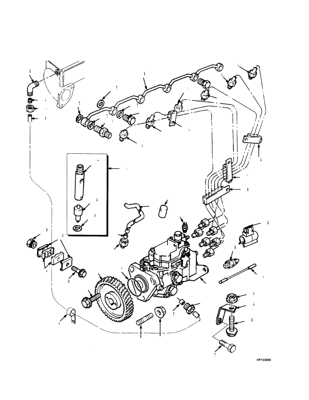 FUEL INJECTION TIER I ENGINE (-> S/N F007E02450A)