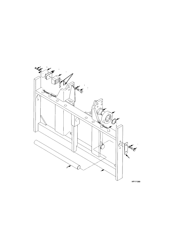 CARRIAGE STANDARD PIN TYPE THREE FUNCTION WITHOUT HOSE GROUP
