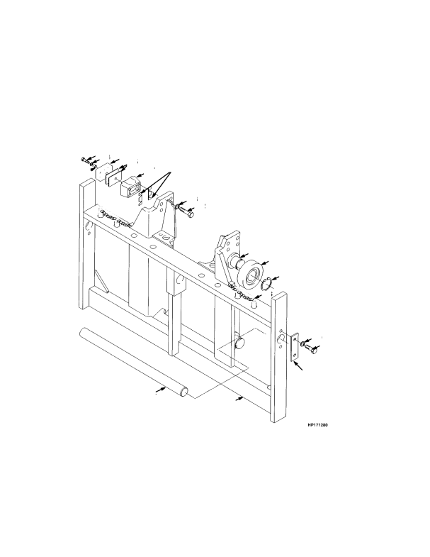 CARRIAGE STANDARD PIN TYPE THREE FUNCTION WITHOUT HOSE GROUP