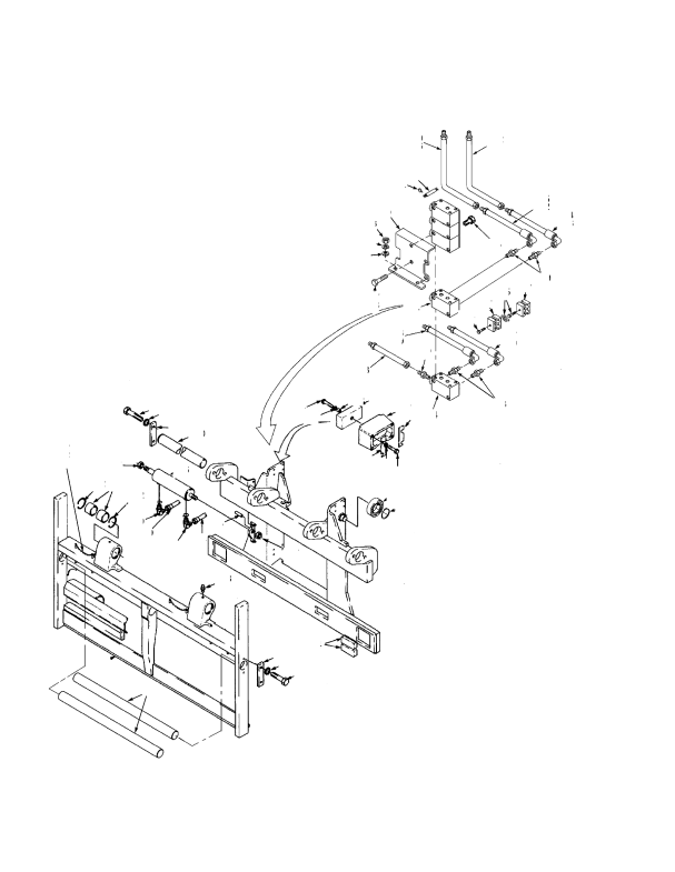 SIDE-SHIFT CARRIAGE TWO STAGE LIMITED FREE-LIFT 