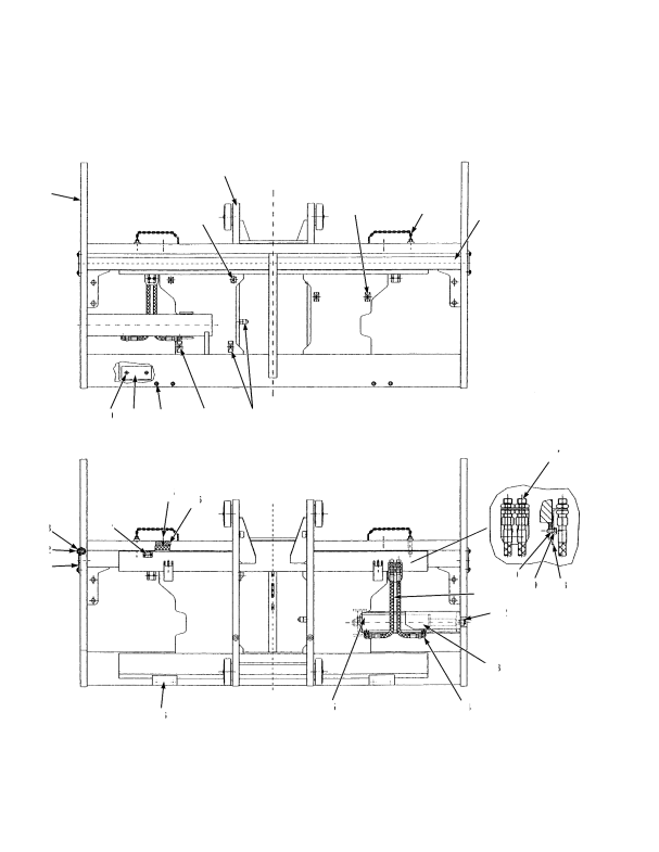 SIDE-SHIFT CARRIAGE THREE STAGE FULL FREE-LIFT 