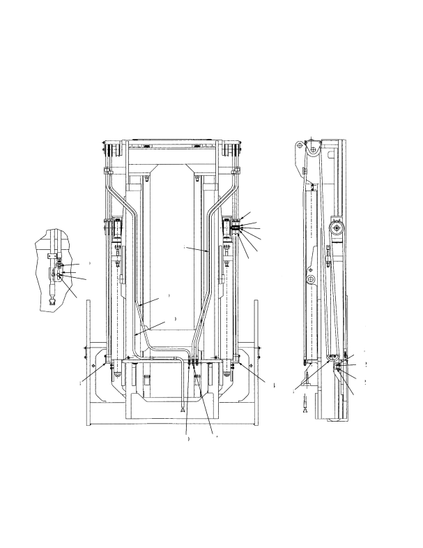 HEADER HOSE THREE STAGE FULL FREE-LIFT