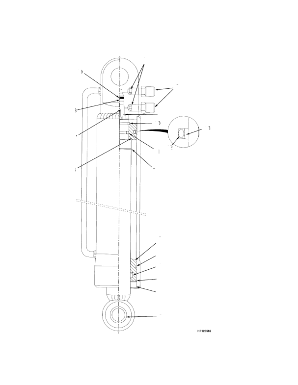 CAB TILT CYLINDER