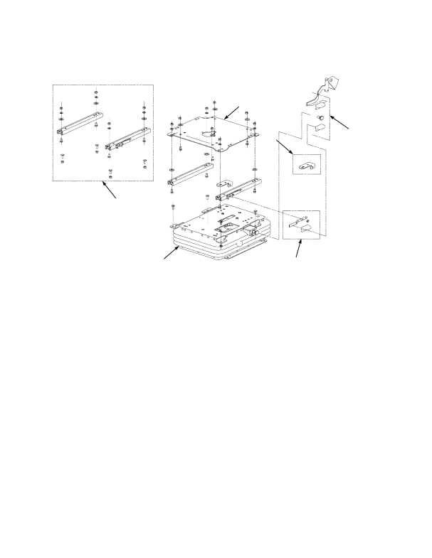 SEAT ASSEMBLY MECHANICAL AND AIR SUSPENSION