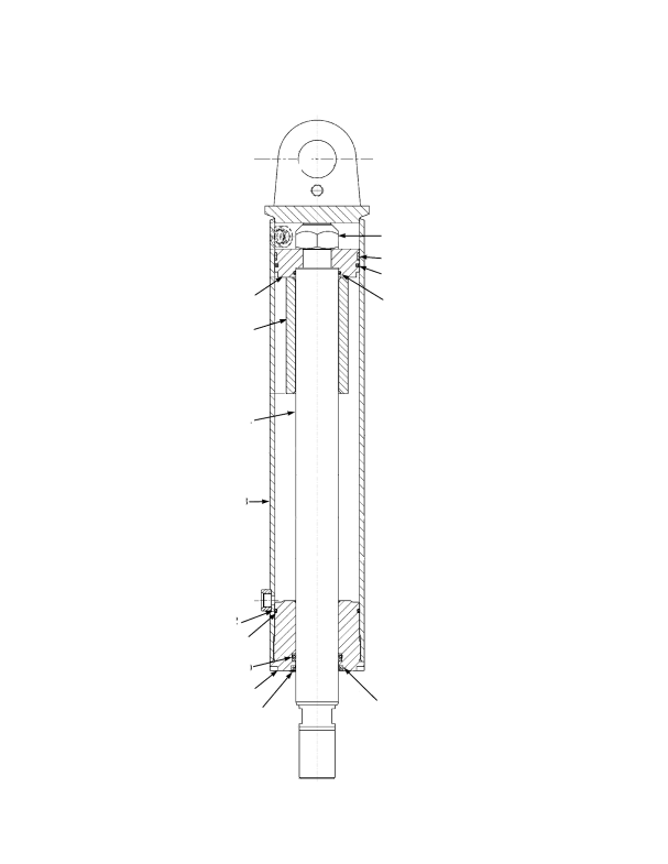 TILT CYLINDER ASSEMBLY (-> PENDING PER ECN 68650-11)