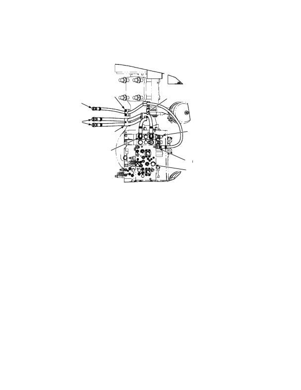 HYDRAULIC SUPPLY AND RETURN FOUR SLICE CONTROL VALVE 