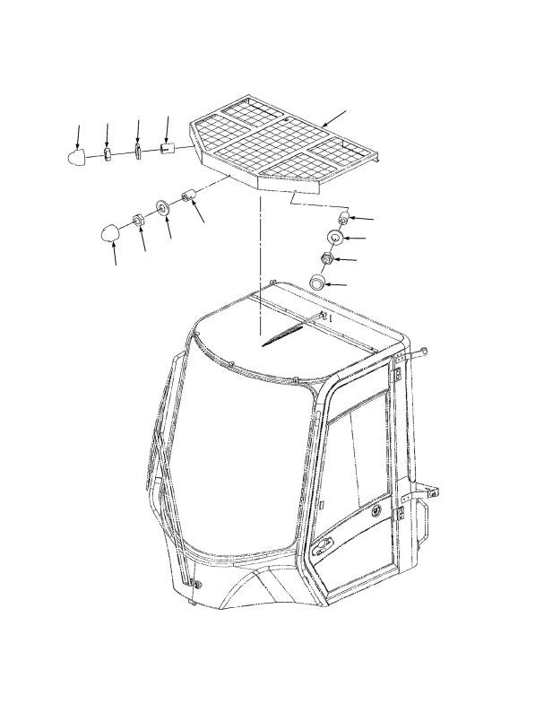 WIRE MESH ROOF PROTECTION