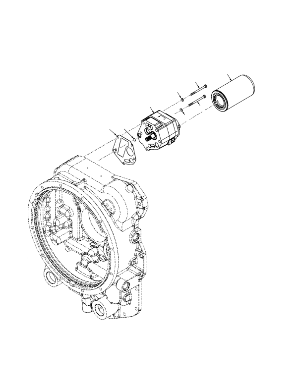 CHARGE PUMP AND FILTER ASSEMBLY