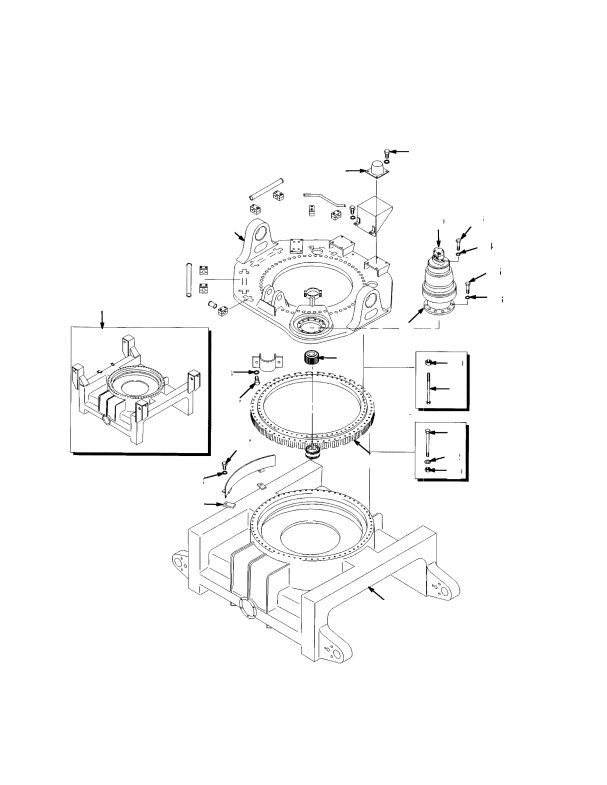 ROTATOR ATTACHMENT (→ S/N A222E01536X)