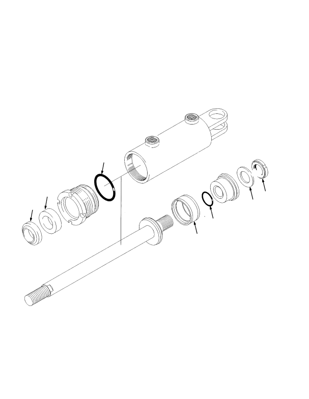 TWIST LOCK CYLINDER (→ S/N A222E01532X)
