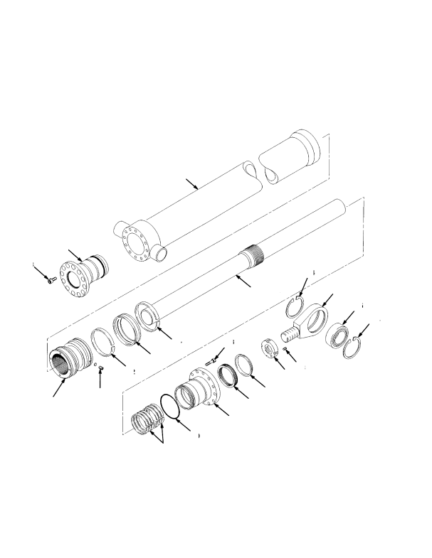 DAMPING CYLINDER (→ S/N A222E01532X)