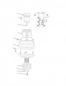 HYDRAULIC MOTOR AND TRANSMISSION ASSEMBLY