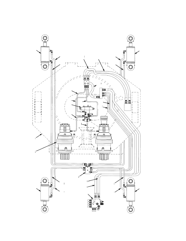 HYDRAULIC SYSTEM INTERMODAL HANDLER – SHEET 3 OF 3