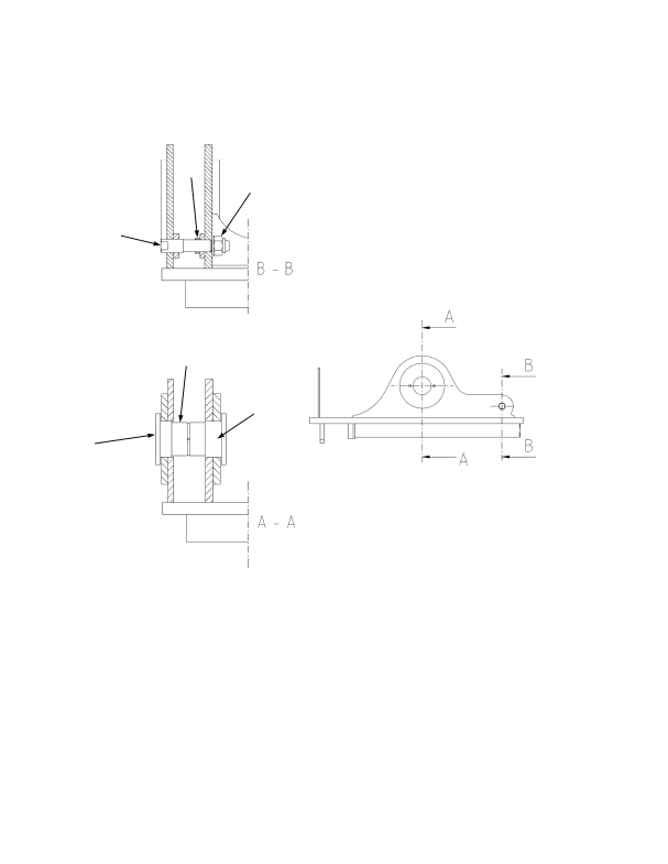 DAMPING CYLINDER MOUNT WITHOUT POWERED PILE SLOPE AND POWER DAMPING — SERIES 817-8761