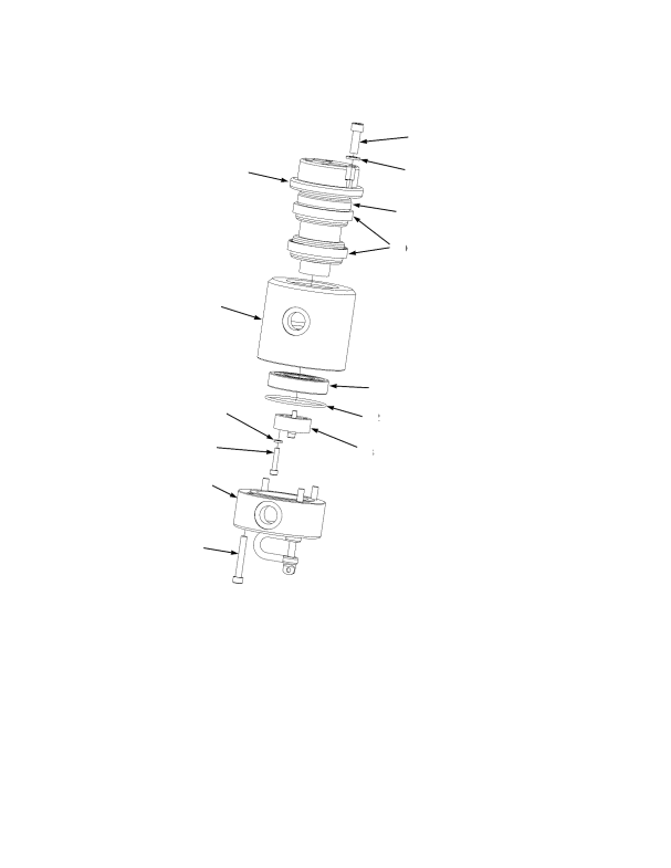 SWIVEL ASSEMBLY WITHOUT POWERED PILE SLOPE AND POWER DAMPING — SERIES 817-8761