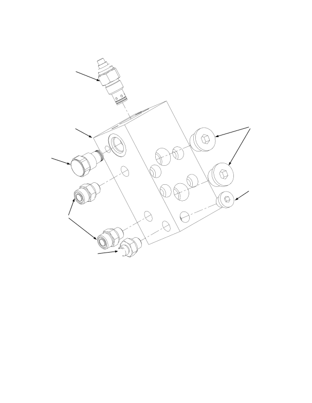 VALVE ASSEMBLY (SWIVEL) WITHOUT POWERED PILE SLOPE AND POWER DAMPING — SERIES 817-8761