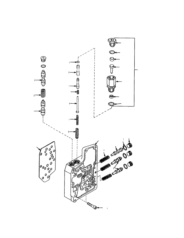 CONTROL VALVE HYDRAULIC INCHING