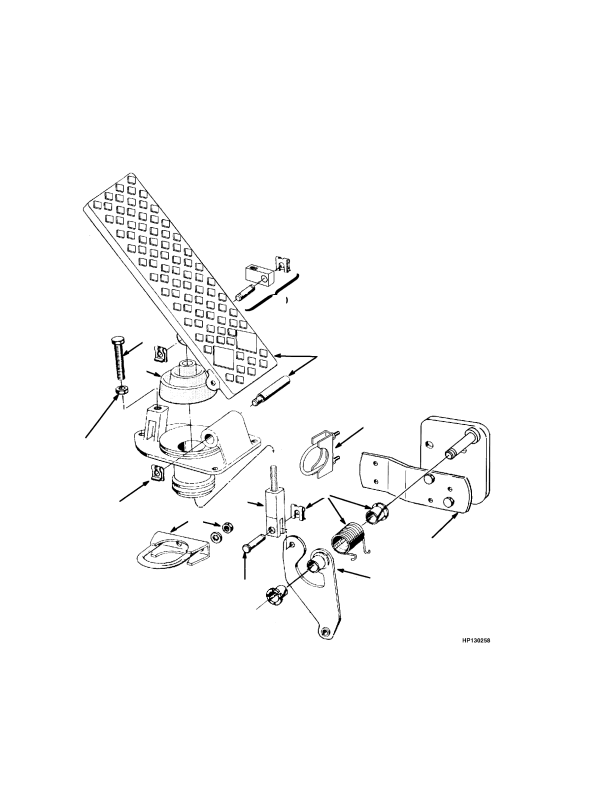 THROTTLE PEDAL TIER I ENGINE ( 11/2002 -> )