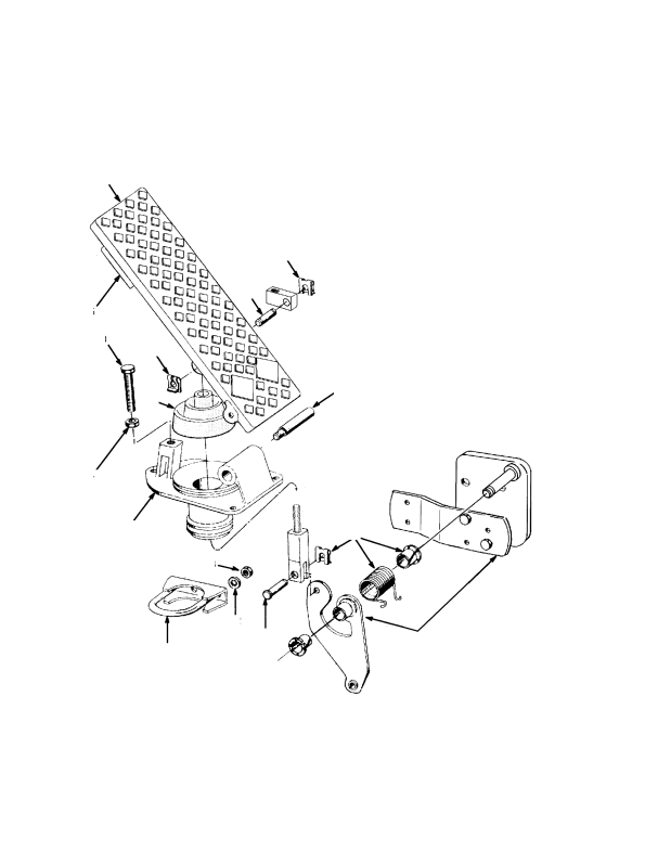 THROTTLE PEDAL TIER I ENGINE (12/2002 -> )