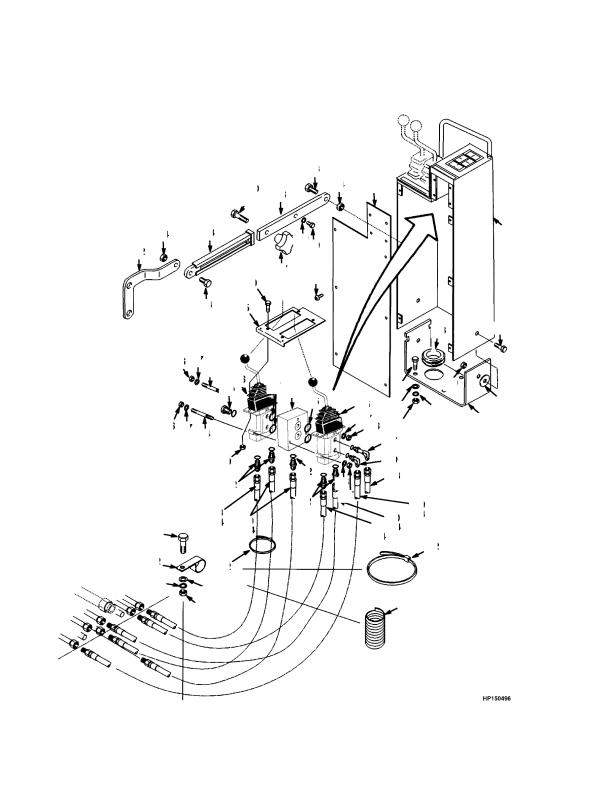 HYDRAULIC CONTROL (-> S/N A214E01842Z)