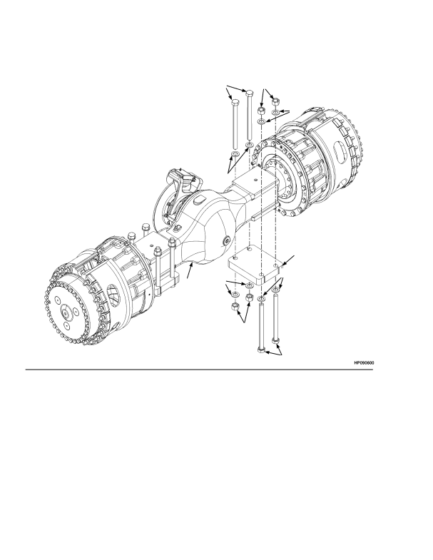 DRIVE AXLE MOUNTING