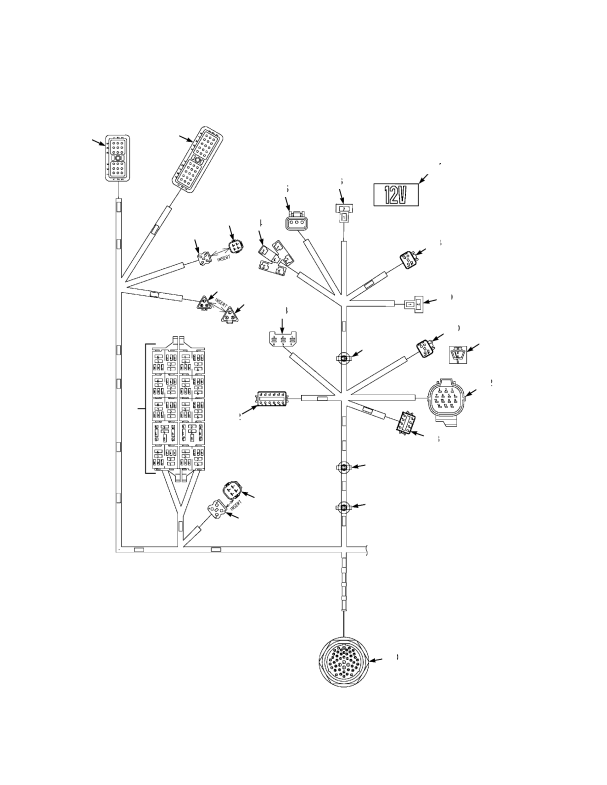 WIRE HARNESS CAB SIDE CONSOLE (PENDING PER ECN 68600-51 →)