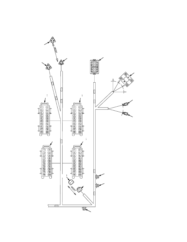 WIRE HARNESS CAB SIDE CONSOLE (PENDING PER ECN 68600-51 →)