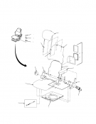 SUSPENSION SEAT TOP ASSEMBLY STANDARD SUSPENSION SEAT