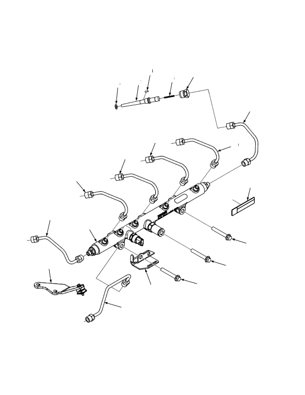 FUEL INJECTOR PLUMBING