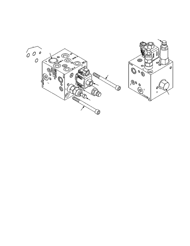 HYDRAULIC CONTROL VALVE HIC BRAKE/ACCUMULATOR BLOCK ASSEMBLY