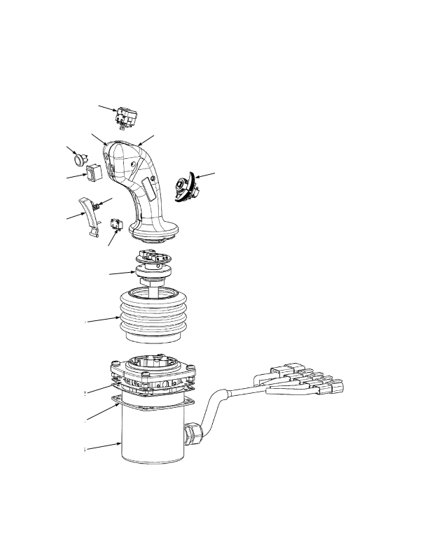 JOYSTICK ASSEMBLY CONTAINER HANDLER