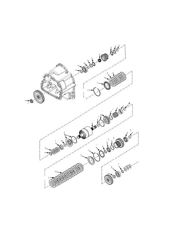TRANSMISSION FORWARD AND THIRD SHAFT