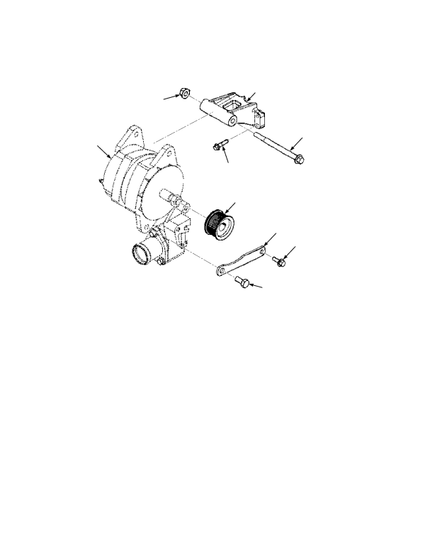 EUROPE ALTERNATOR AND MOUNTING  STAGE 