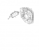 EUROPE STARTER MOTOR AND MOUNTING STAGE 3B ENGINE