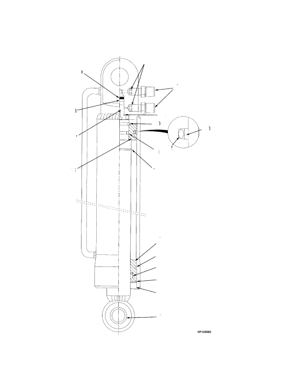CAB TILT CYLINDER