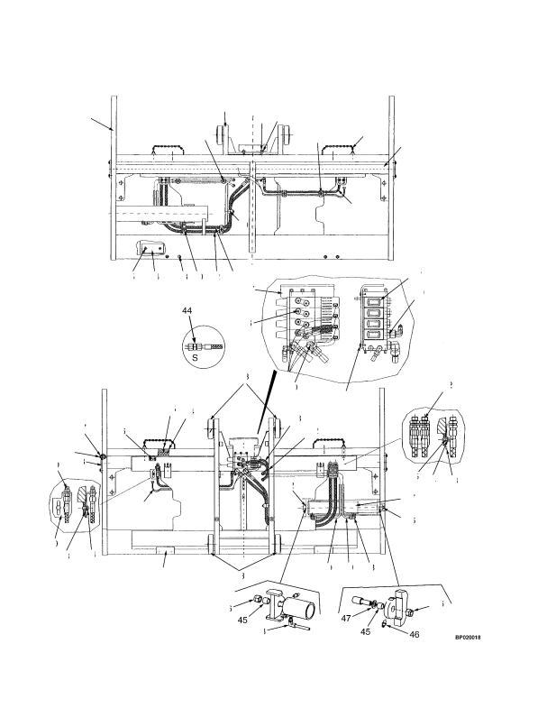 SIDE-SHIFT CARRIAGE FOUR FIVE AND SIX FUNCTION -> THREE STAGE FULL FREE-LIFT