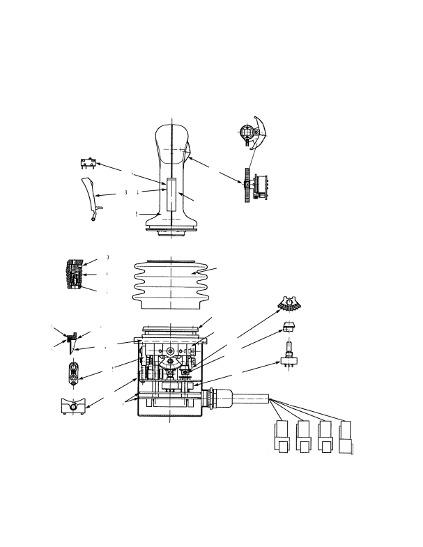 JOYSTICK ASSEMBLY SUSPENSION HOOKS
