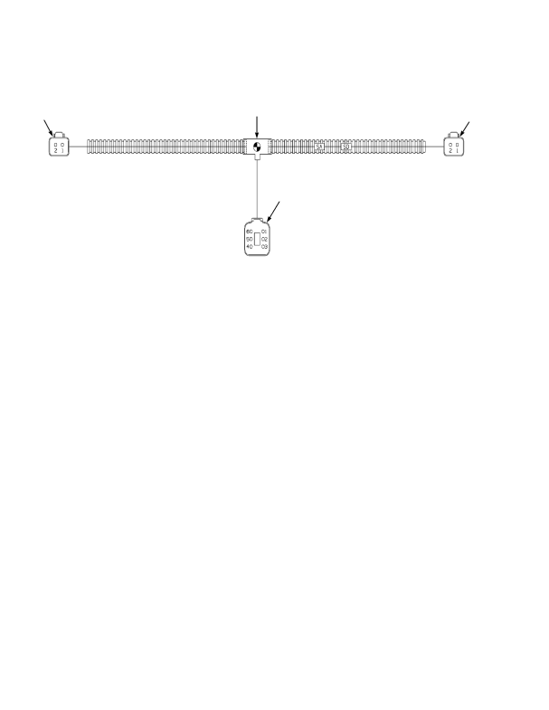 WIRE HARNESS MAST WORKLIGHT EXTENSION