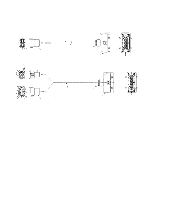 WIRE HARNESS FRONT END EQUIPMENT