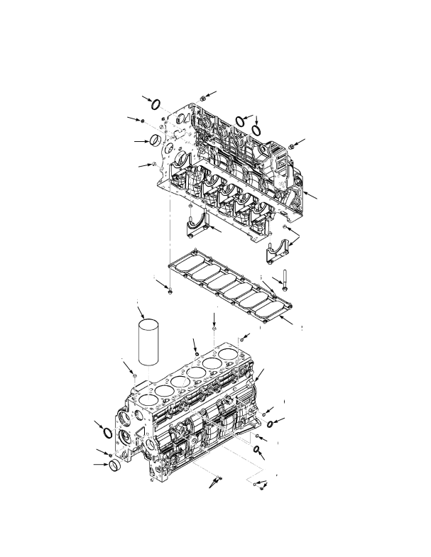 CYLINDER BLOCK (-> S/N G019E02152F (WET BRAKES)) (-> S/N G019E02271F (DRY BRAKES))