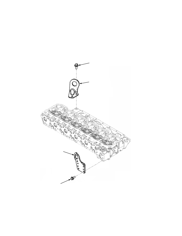 LIFTING BRACKETS AND MOUNTING (S/N G019E02272F -> (DRY BRAKES)) (S/N G019E02153F -> (WET BRAKES))
